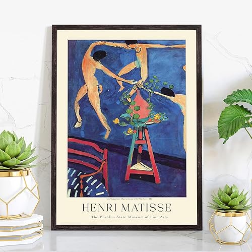 Miniatura 8 de Póster de Henri Matisse, impresiones de Matisse para galería de museo, póster de exposición de galería de museo, pinturas de Henri Matisse, obras de