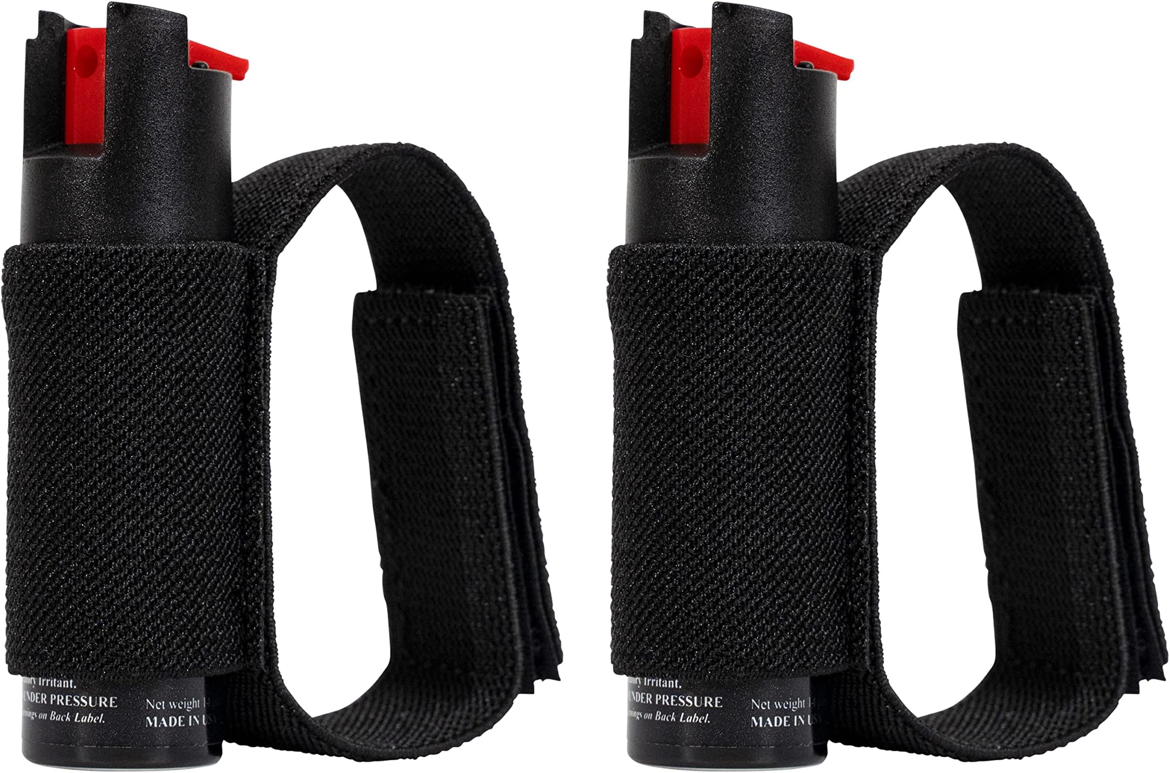 POLICE MAGNUM Pepper Spray Self Defense- Running Safety Gear - Jogging - Walking At Night- Made in The USA (2 Pack 1/2oz Joggers)