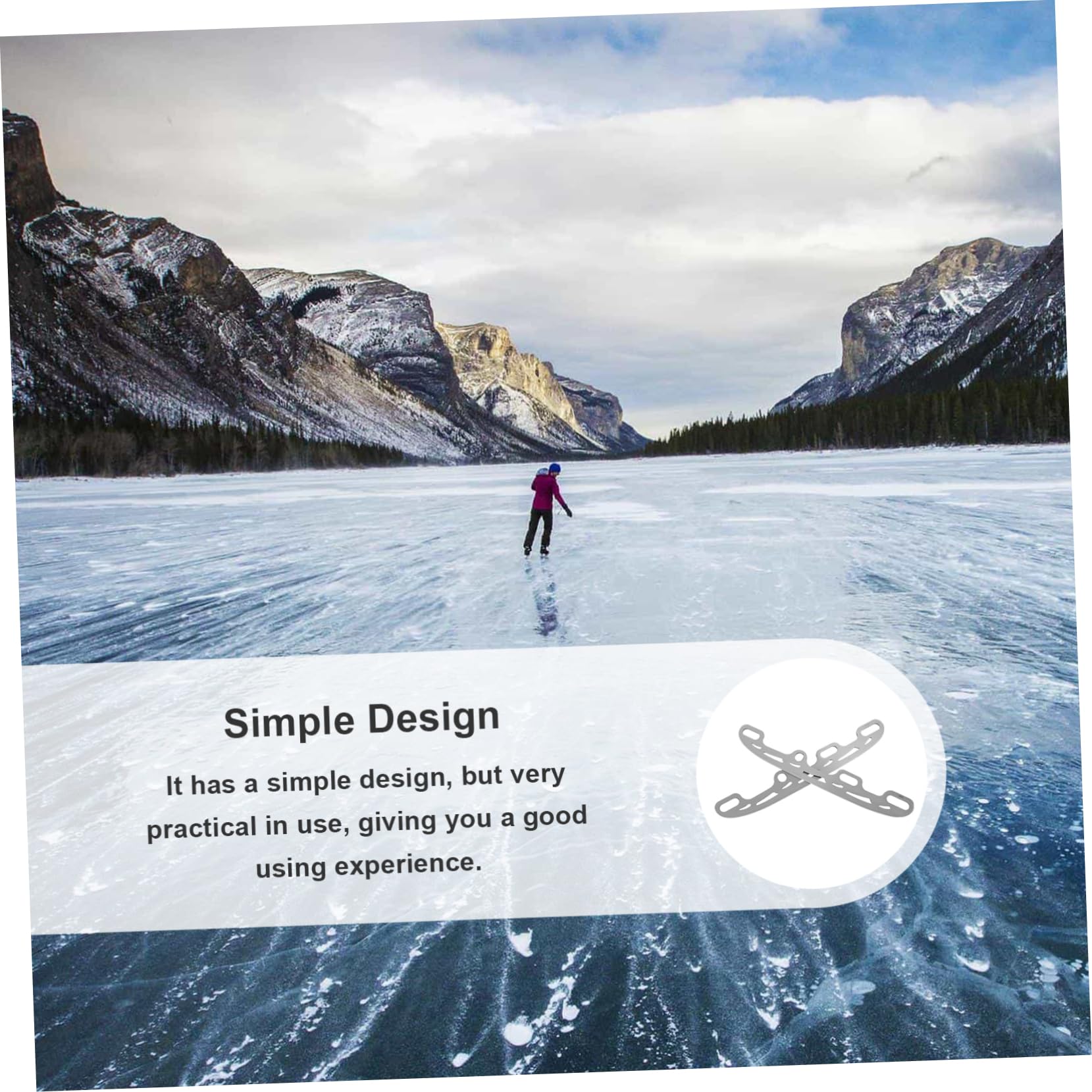 ifundom 1Pair Skating Replacement Blades Blades for Skating Shoes Durable Lightweight for Hockey and Figure Skates Cost Upgrade for Smooth