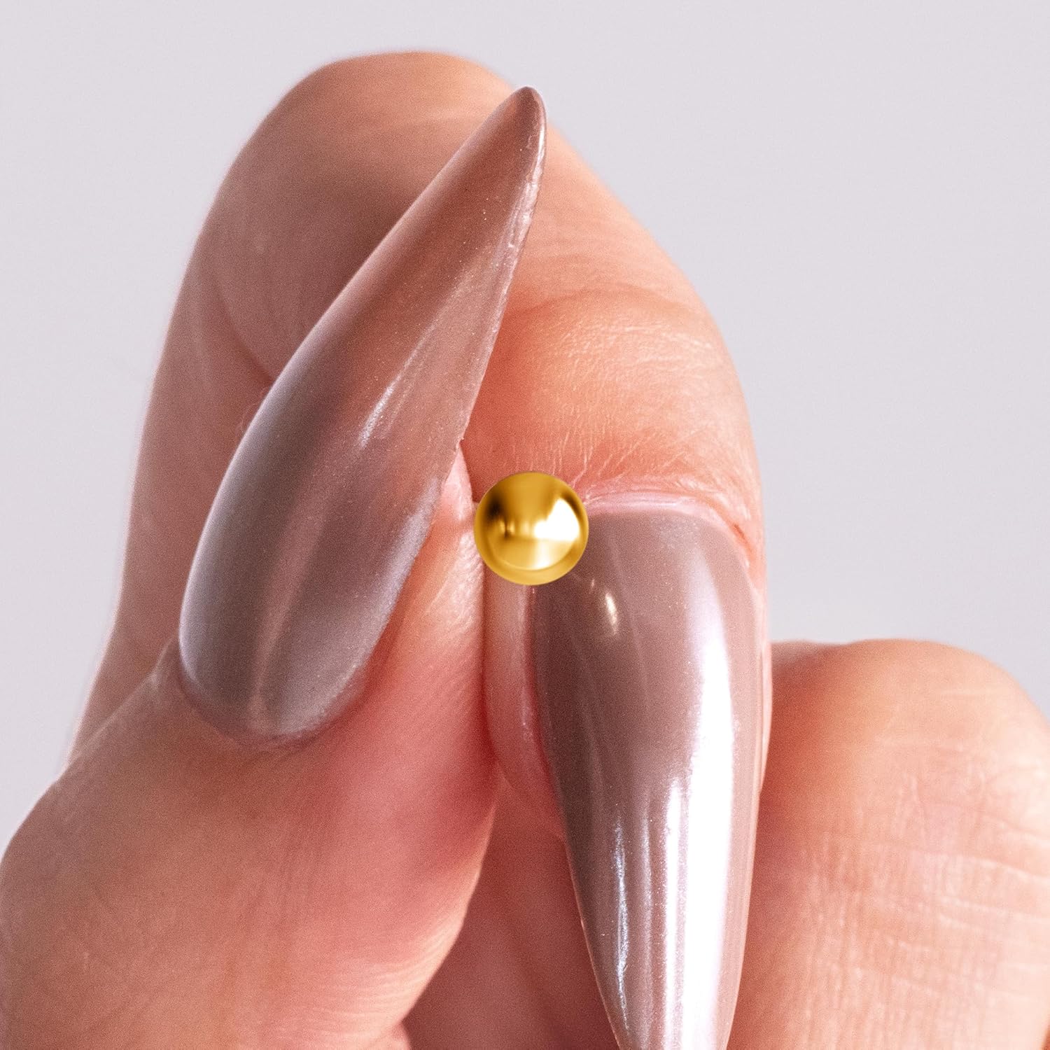 14k Real Gold Ball Stud Earrings for Women & Men (2mm-8mm Diameter) - Real 14k Gold, Secure Screw Back Design - Image 6