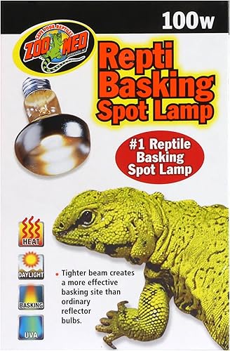 Miniatura 4 de Zoo Med Repti Basking Spot - Bombilla de repuesto para lámpara (100 W, 3 unidades)