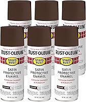 Vista 48 de Rust-Oleum 7732830 Stops Rust Pintura en Aerosol, 12 oz, Verde Cazador Satinado