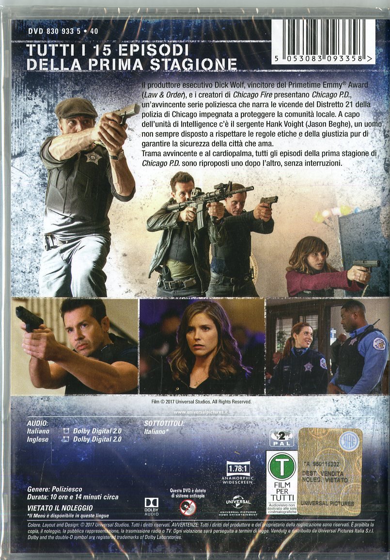 Chicago P.D. Stg.1 (Box 4 Dvd)