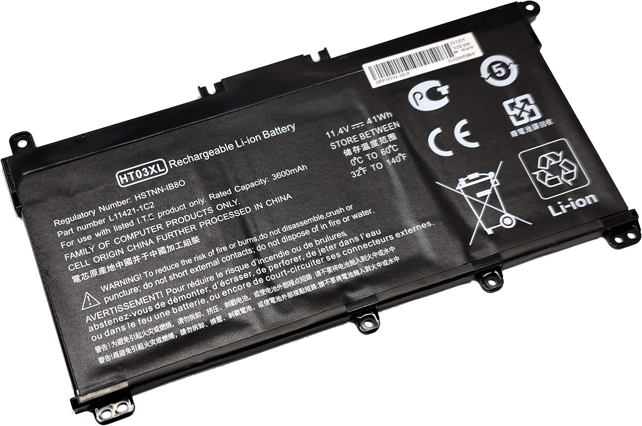 Batteria Per HP Portatile HP HT03XL 240 G7 245 250 255 15