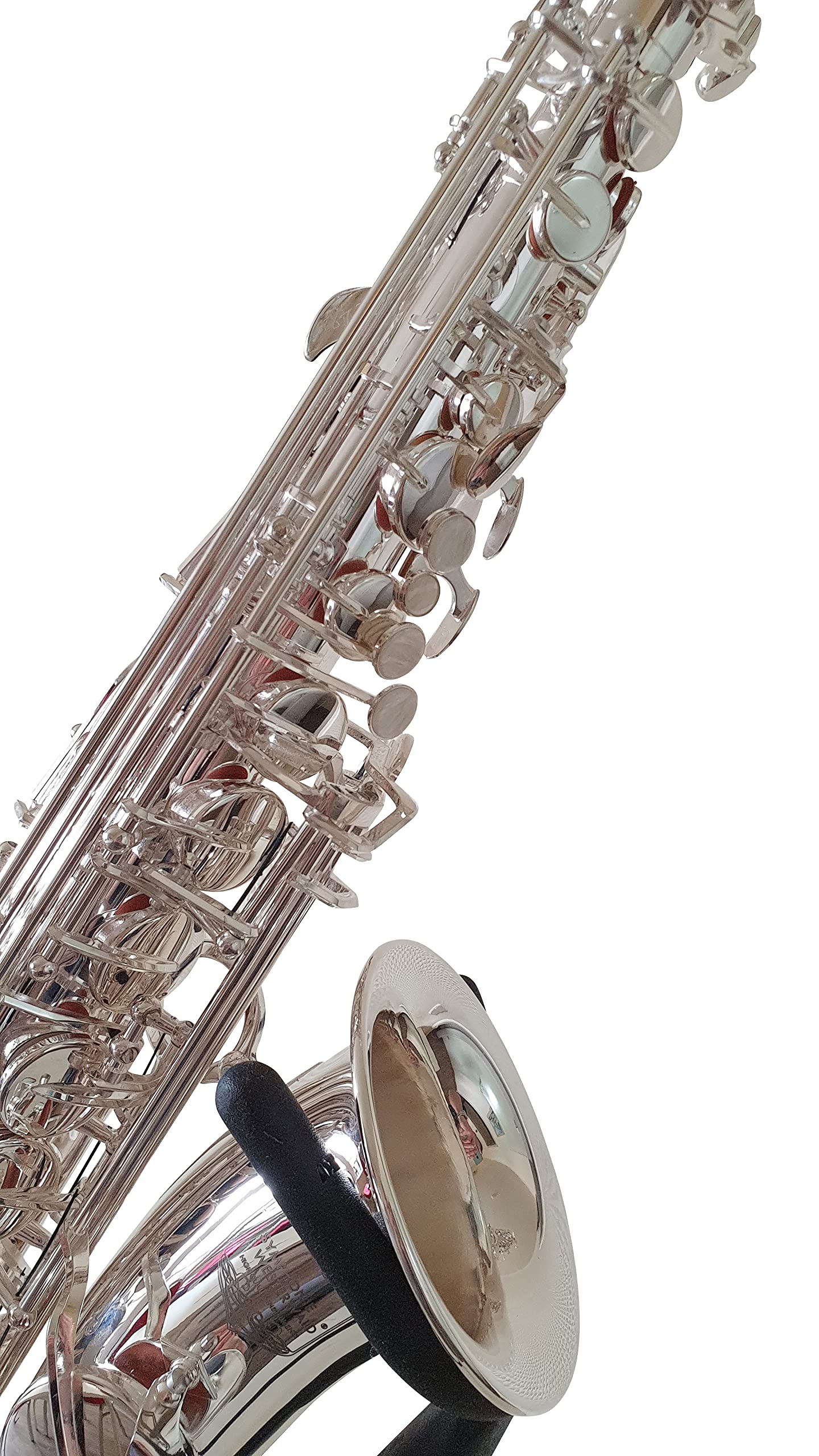 Altsaxophon, echt versilbert, inkl. Luxus-Hartschalenkoffer und Zubehör, Neu, Design Altsaxofon, Saxophon Alt