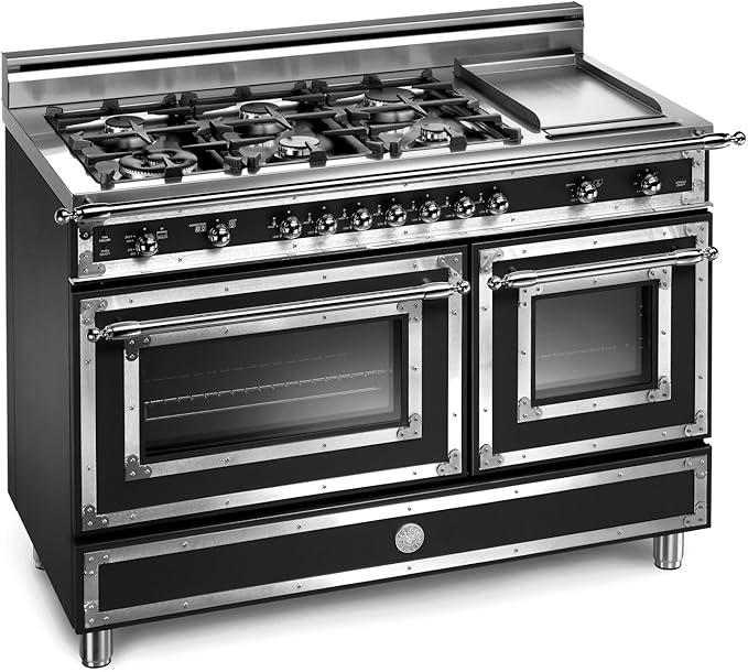 Bertazzoni Heritage H486GGGVNE 48 Gas Range Appliances