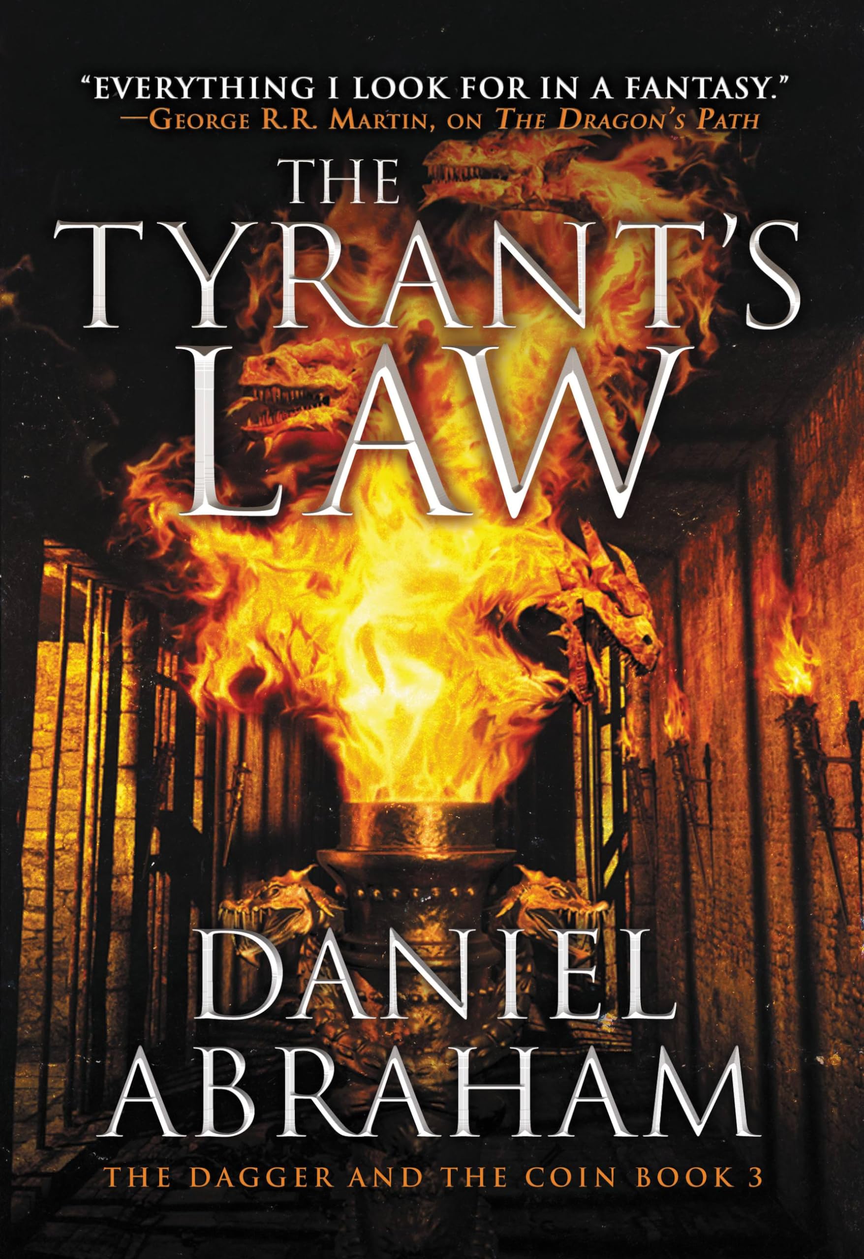 Cover of The Tyrant's Law (The Dagger and the Coin, 3)