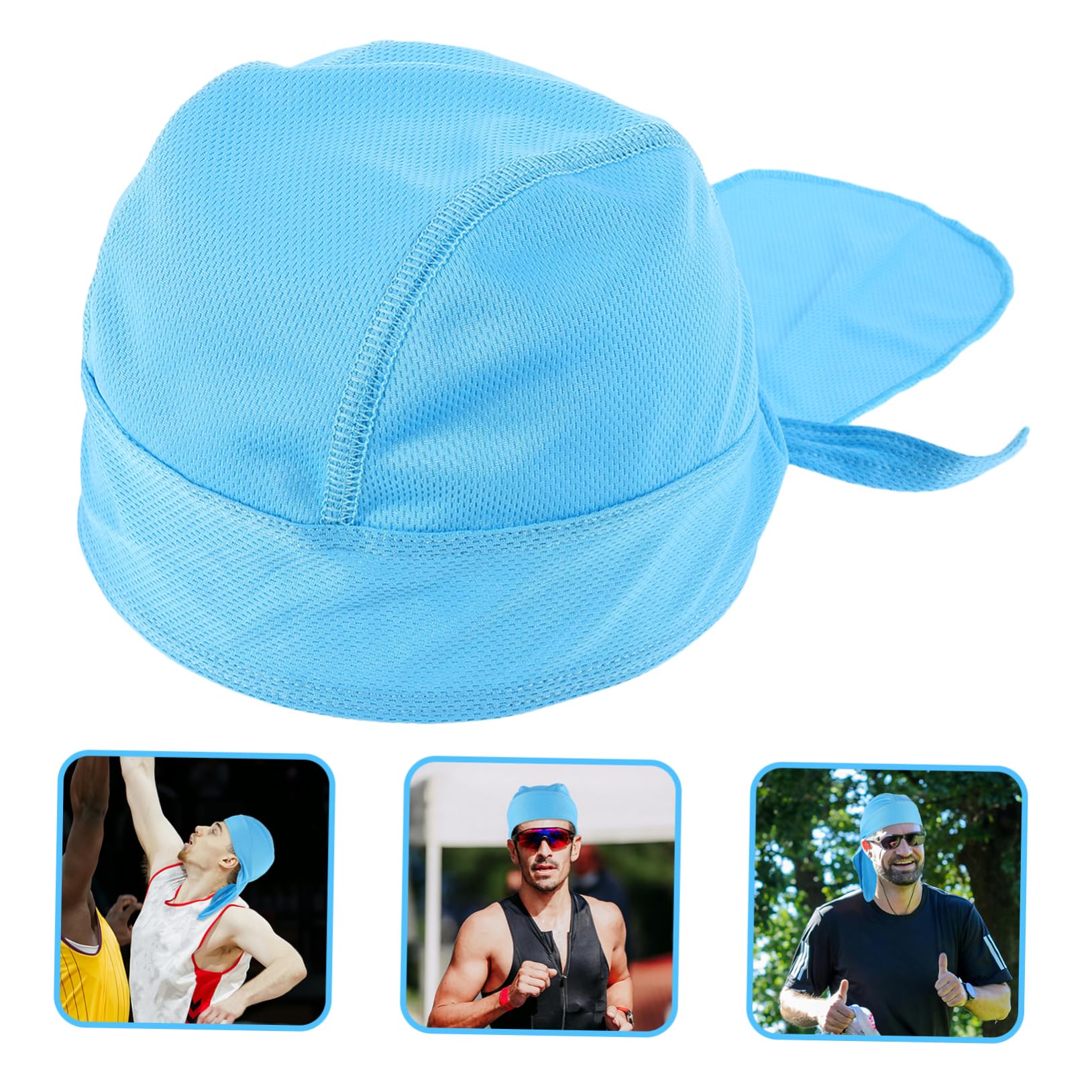 PACKOVE Wielofunkcyjna Sportowa Chusta Na Głowę - Męska Opaska Na Głowę Do Jazdy Na Rowerze - Szybkoschnąca Oddychająca Wygodna Opaska Na Głowę Do Ćwiczeń