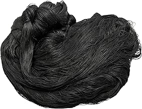 LINSOCLE 15m X 15m Filet Anti Oiseaux Noir, Filet Oiseaux Robuste, Filet Voliere Poulailler -Polyvalente, Résistant aux UV et indéchirable- Mailles de 6 x 6 cm
