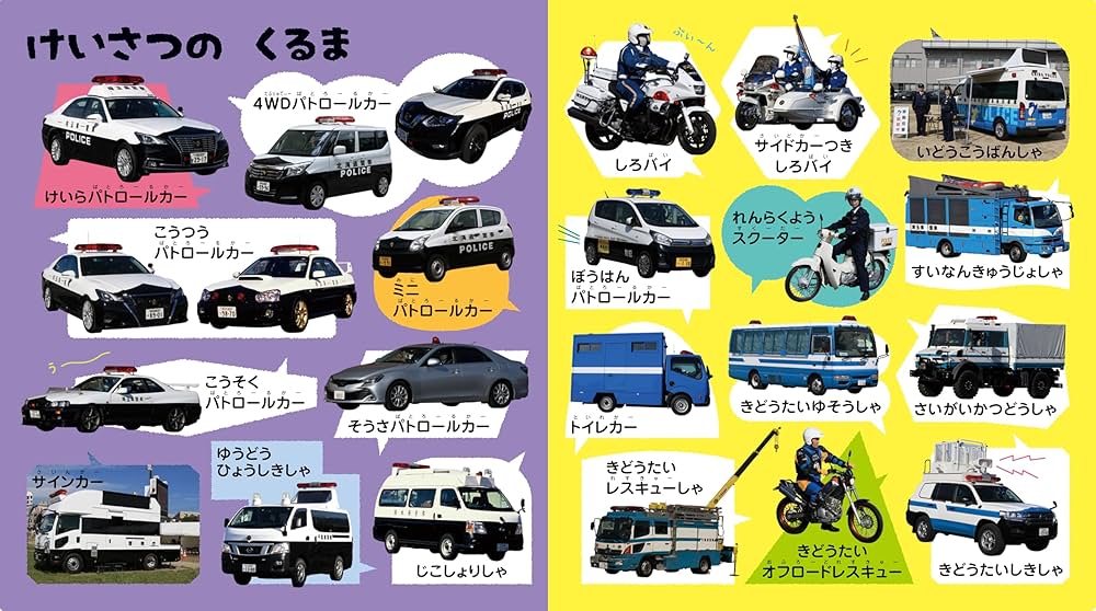 Amazon.co.jp: 0・1・2さいの のりものずかん500