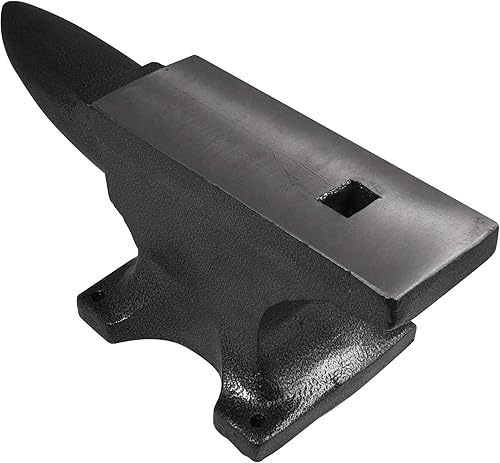 Miniatura 33 de Olympia Tools - Yunque de hierro fundido de 9 libras para aficionados, 38-789, gris