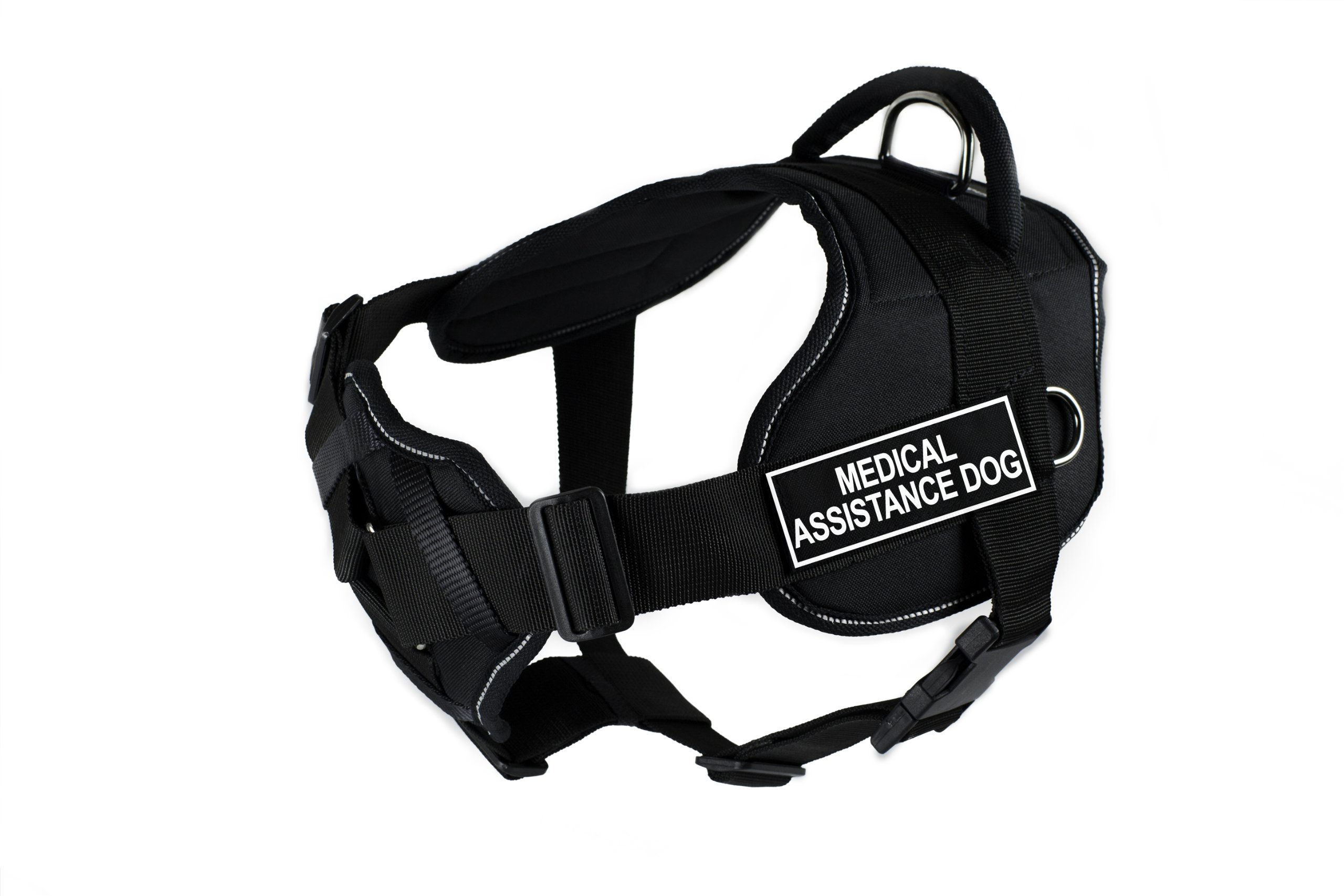 Harnais Medical Assistance Dog avec coffre rembourré et bordure réfléchissante