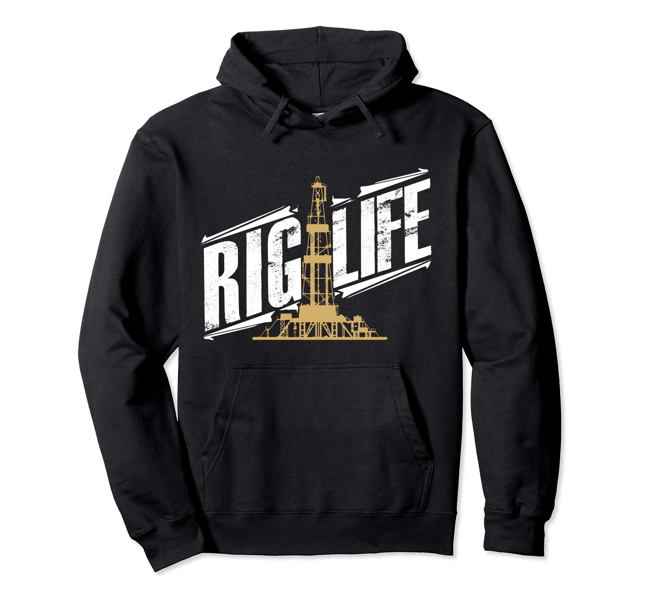 Roughneck Oilfield TeesRig Life Roughneck Oilfield Shirt for Rig Hands Pullover HoodieOEKO-TEX STANDARD 100