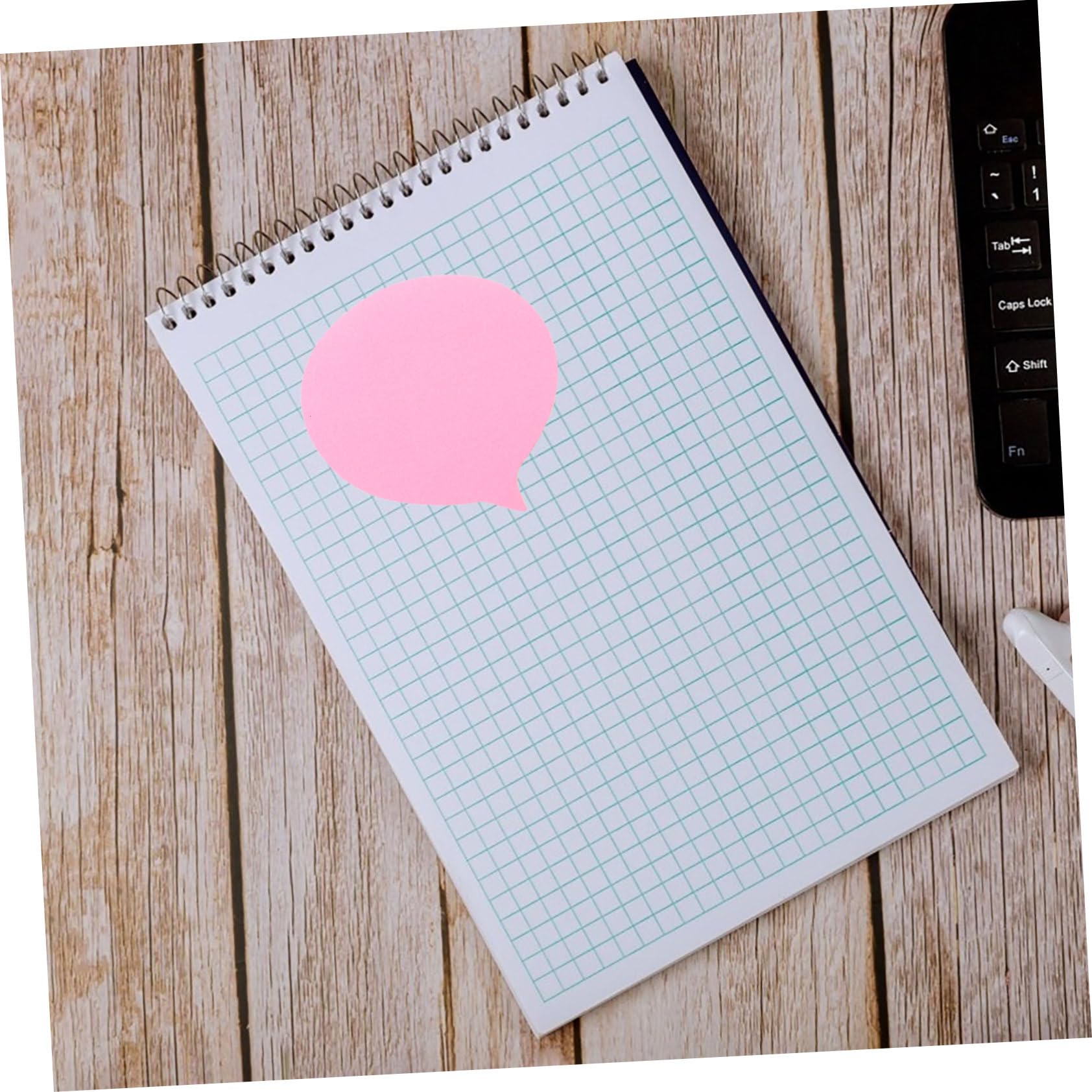 5 Piezas Notas Adhesivas de Libros de Pegatinas Autoadhesivas para Oficina y Estudio Papelería Práctica para Recordatorios y Planificación