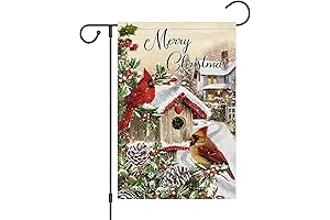 Merry Cardinal Christmas Flag: A Symbol of Joy and Festive Spirit