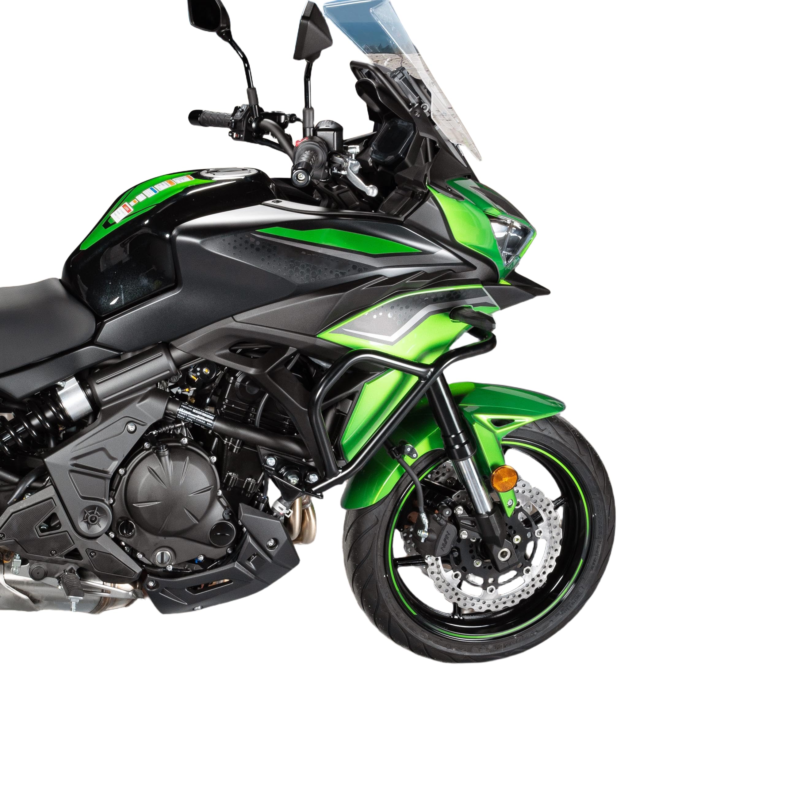 Protecteur de Cadre de Pare-Chocs en Chute de Barre de Protection de Moteur en Acier de Moto pour Versys 650 Versys-650 KLE 650 KLE 650 2022 2023 2024 Protection de réservoir d'autoroute