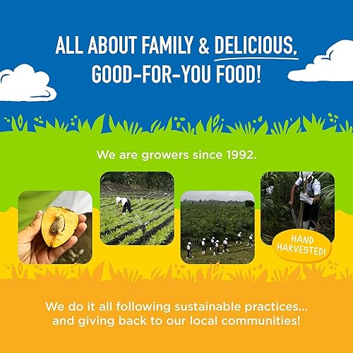 Miniatura 6 de Natural Heaven Arroz blanco y integral, variedad de corazones de palma, paquete de 6 – Naturalmente rico en potasio, arroz vegetariano bajo en