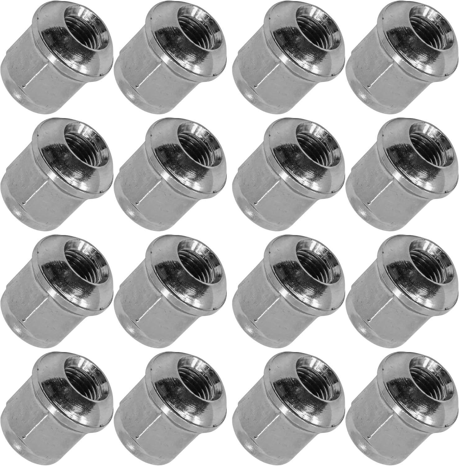 Caltric Front And Rear Wheel Nut Compatible with Honda ATV 90314-HN2-003 90314HN2003 QTY 16