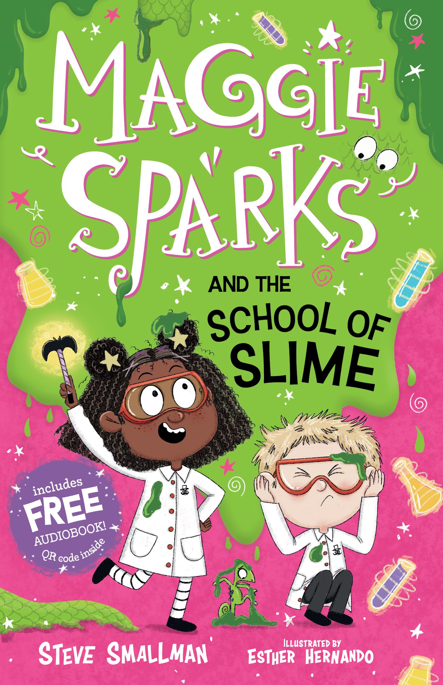 Maggie Sparks and the School of Slime by Steve Smallman (Paperback Book)