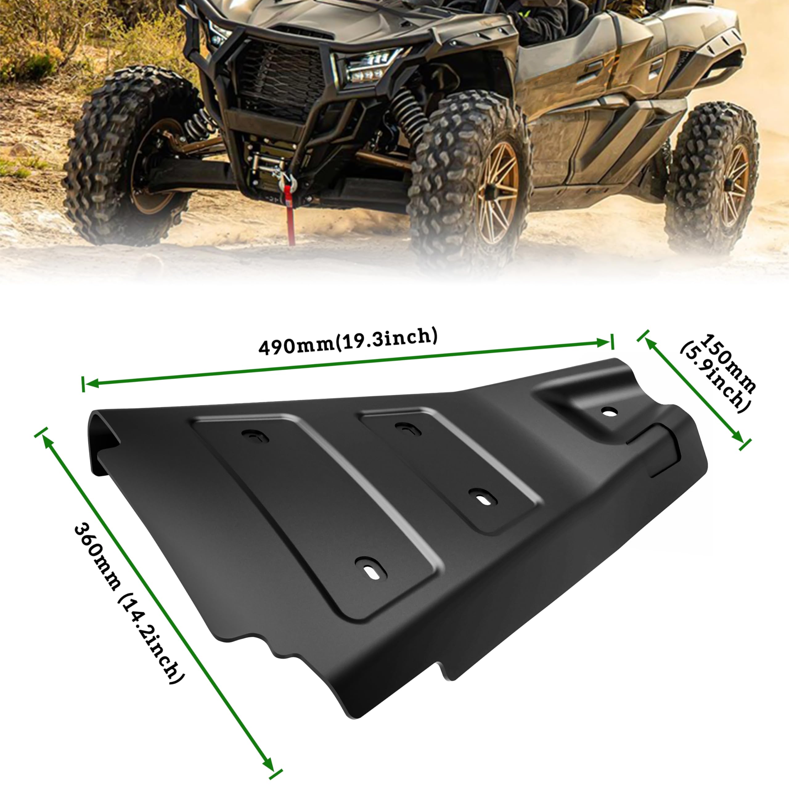 ★ tkr.0415.0325★ Amazon.com: SAUTVS Front A-Arm Guards for Teryx KRX 1000 20-26