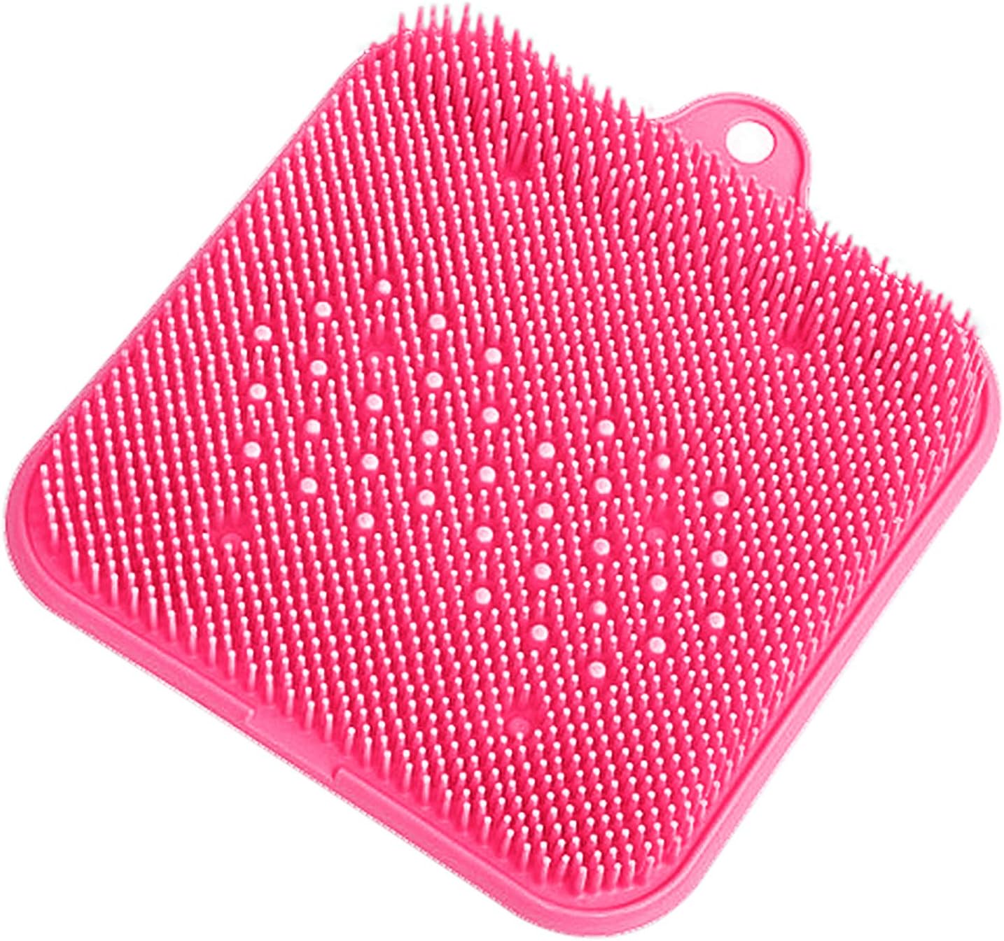 Shower Foot Scrubber Mat, NonSlip Suction Cup Foot Scrubber, Feet