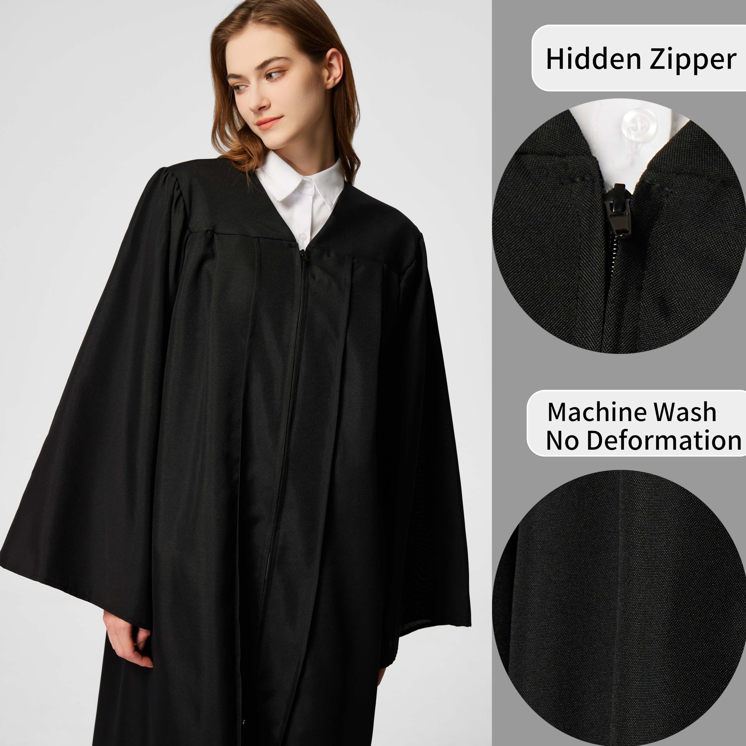 Snapklik.com : MyGradDay Unisex Matte Choir Robes For Church Baptism ...