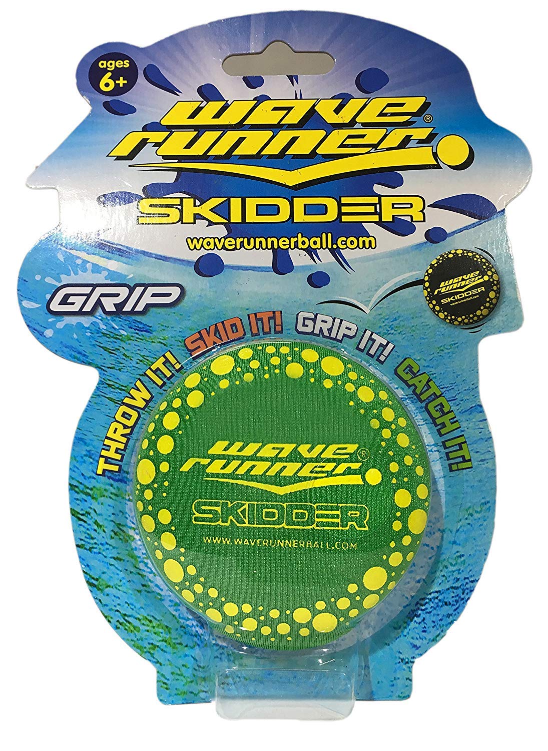 Wave Runner Water Bouncing Skidder- Disc That Bounces, Skids, and Skips On Water | The Perfect Beach and Pool Toy (Color May Vary)