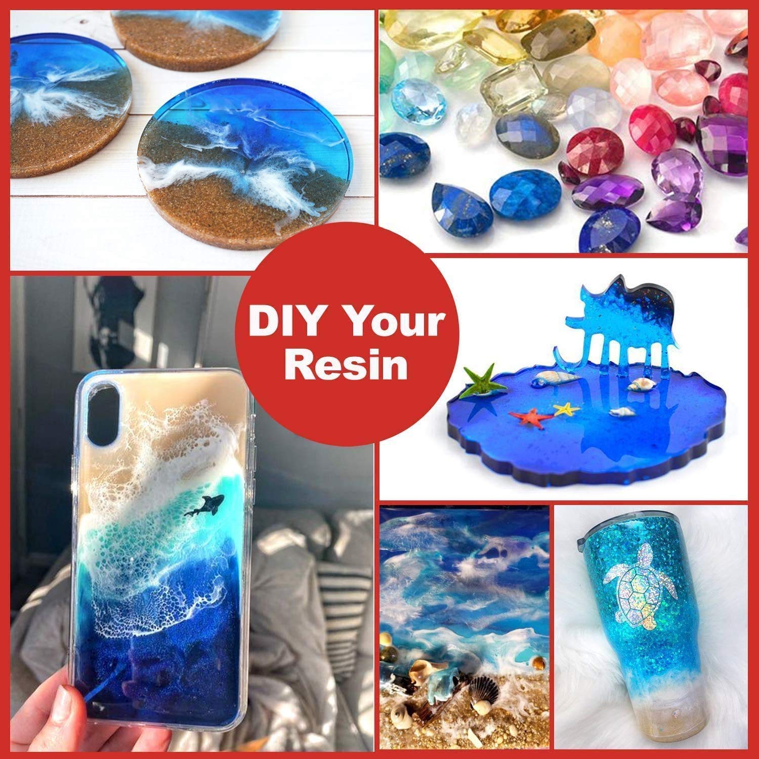 Aslanka Blue Ice Mica Powder