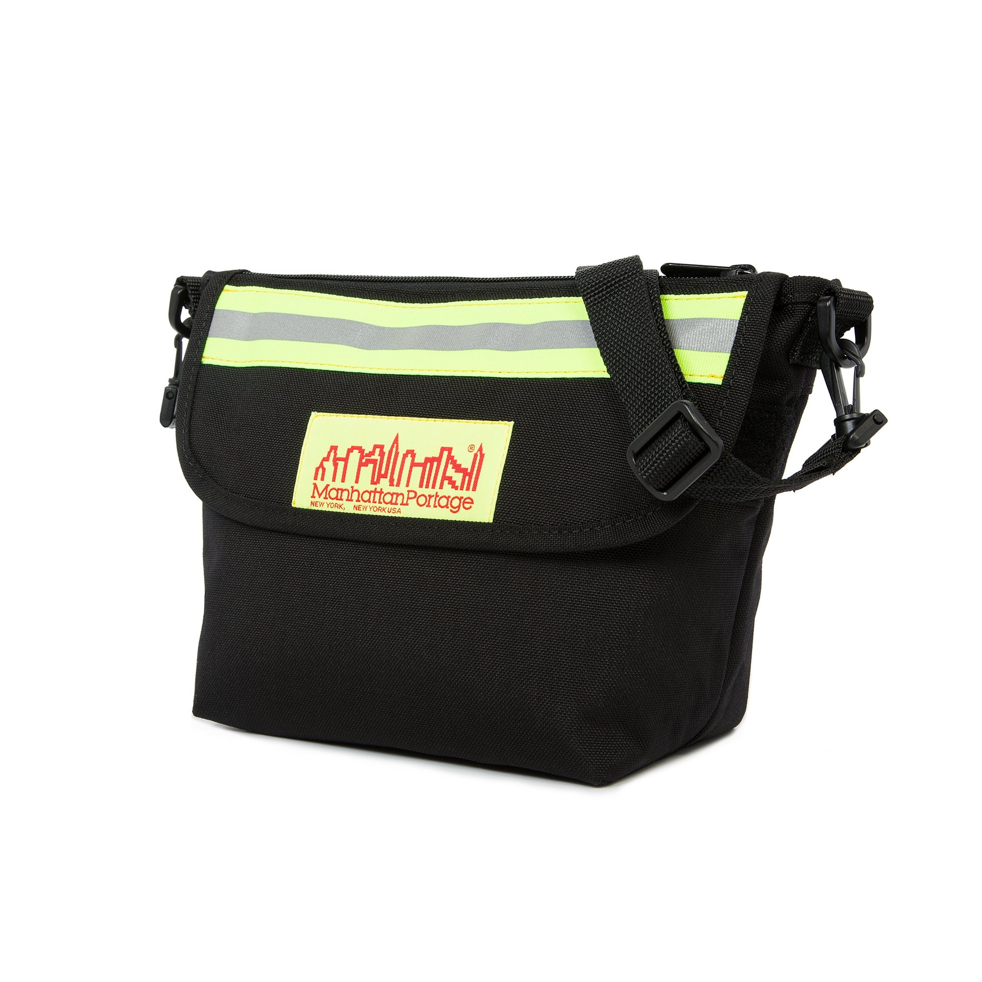 Manhattan Portage College Place Handle Bar Bag with Vinyl Lining (Black)