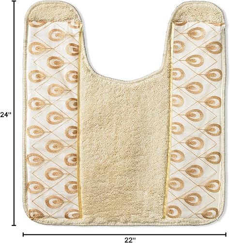 Miniatura 3 de Popular Bath Seraphina Accessories, Contorno de baño, marfil