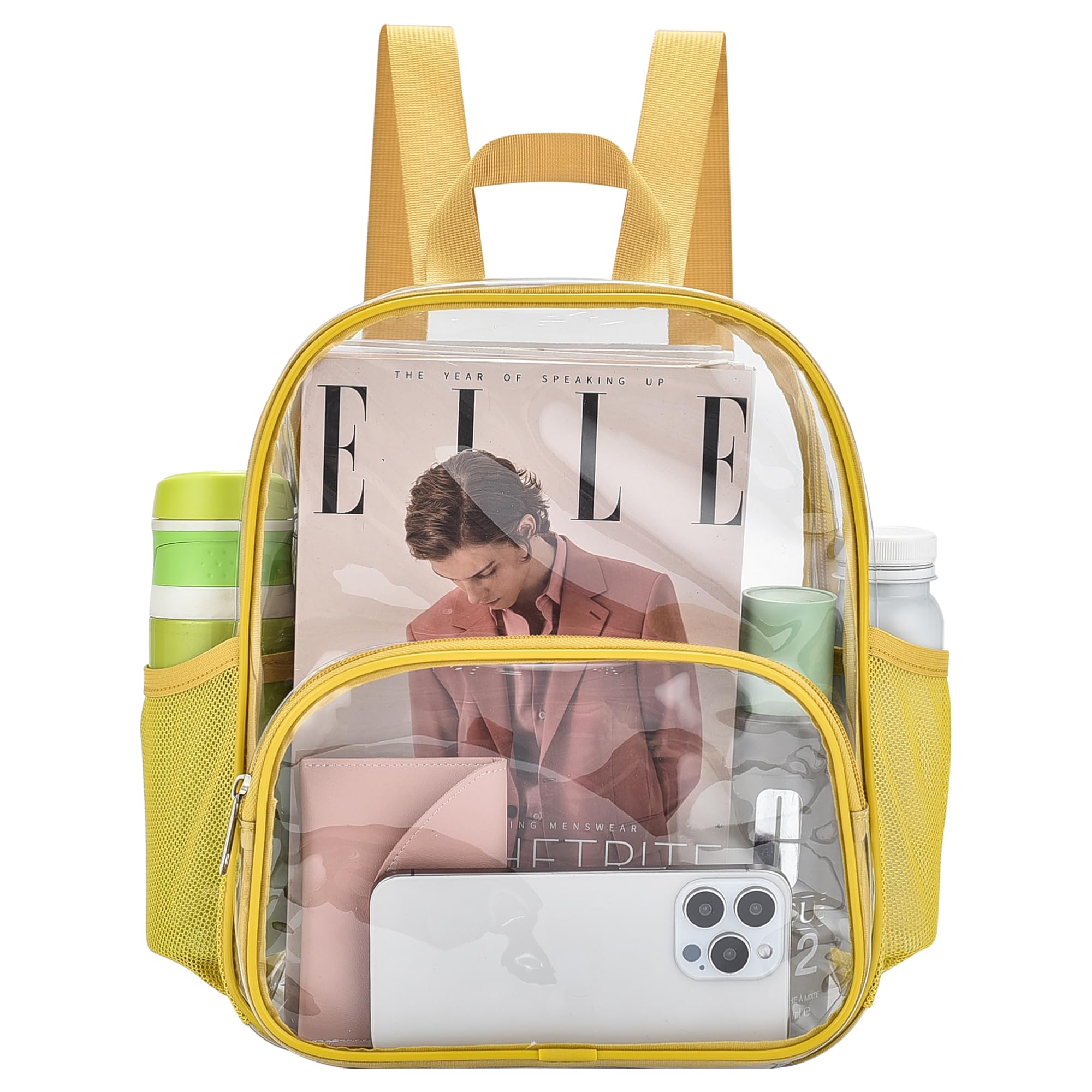 Clear Backpack for Stadium Events Stadium Approved Fashion Women Backpack