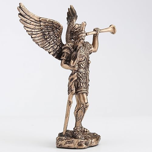 Miniatura 6 de Veronese Design - Figura de resina en miniatura de arcángel Gabriel de 3 1/2 pulgadas