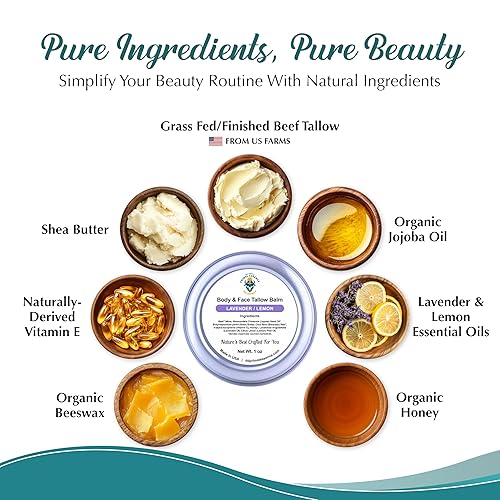 Miniatura 4 de Dr. Dave's Primal Essence Grass Fed Tallow Balm with Organic Shea Butter, Beeswax, and Jojoba Oil for Deep Dry Skin Moisturizing Hydration, Natural