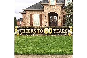 60th Birthday Decorations Set for Him or Her