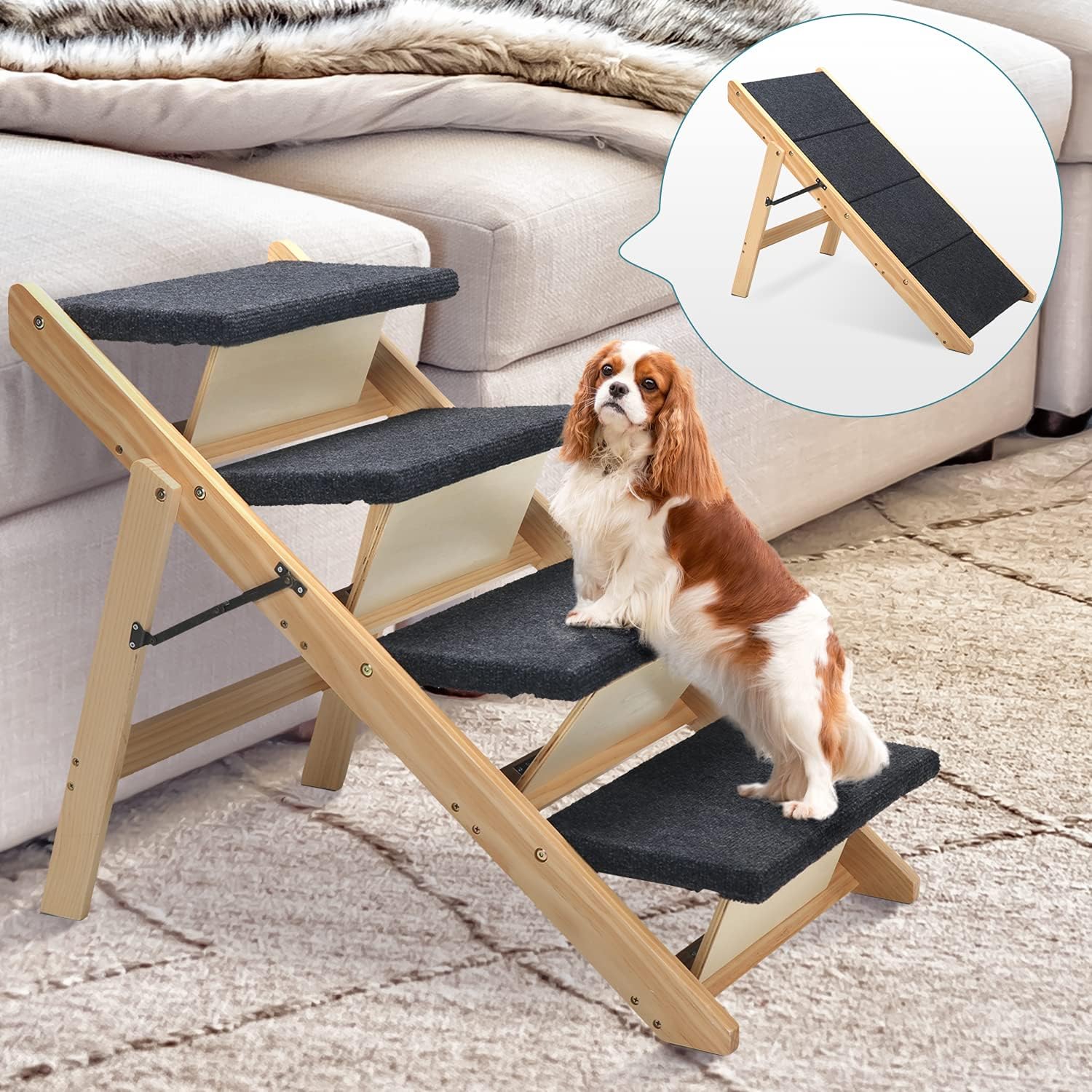 dog ramp deck design