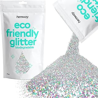Hemway Eco Friendly Biodegradable Glitter 100g / 3.5oz Bio Cosmetic Safe...
