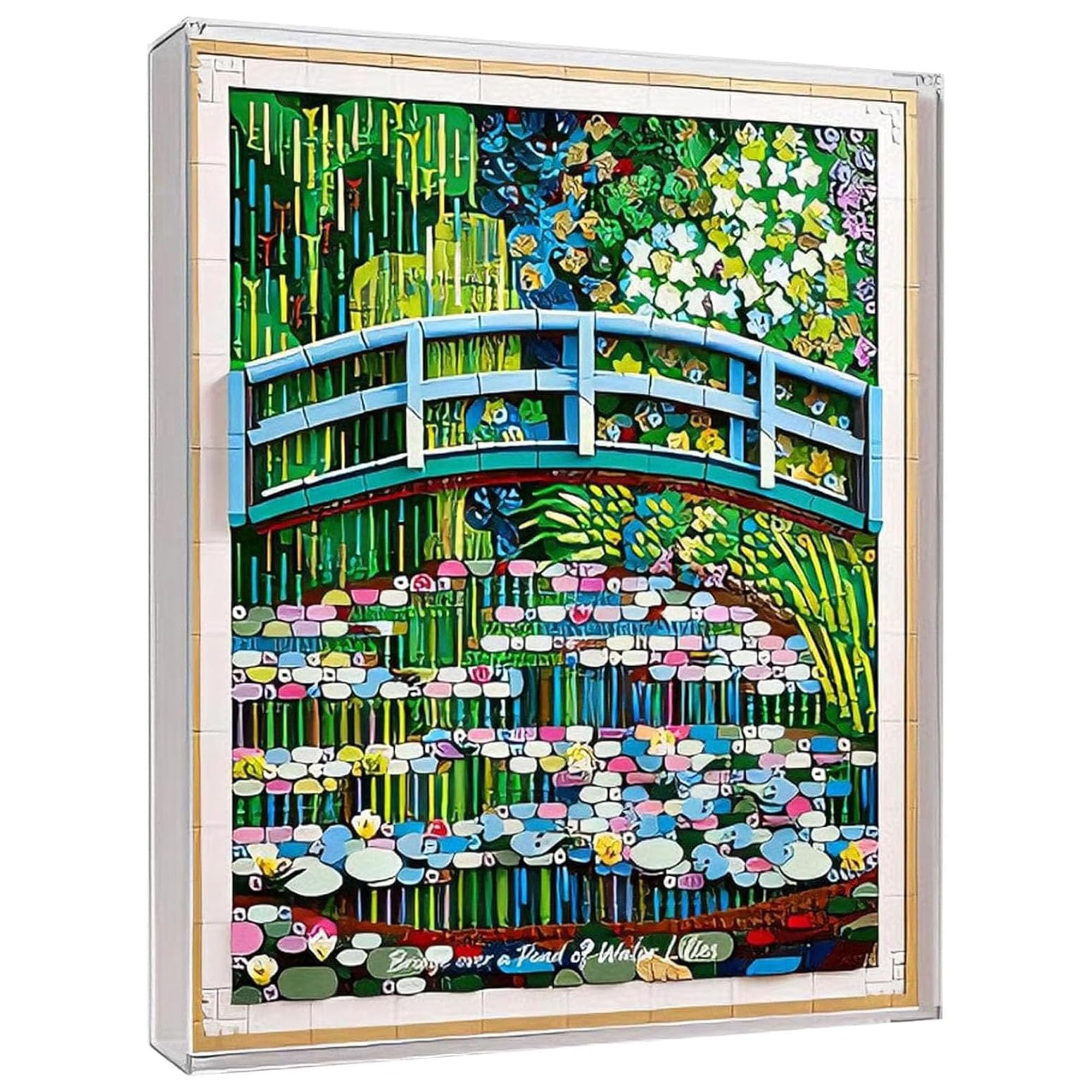 Acrylic Display Case for Le-go 31220 Water Lily Model