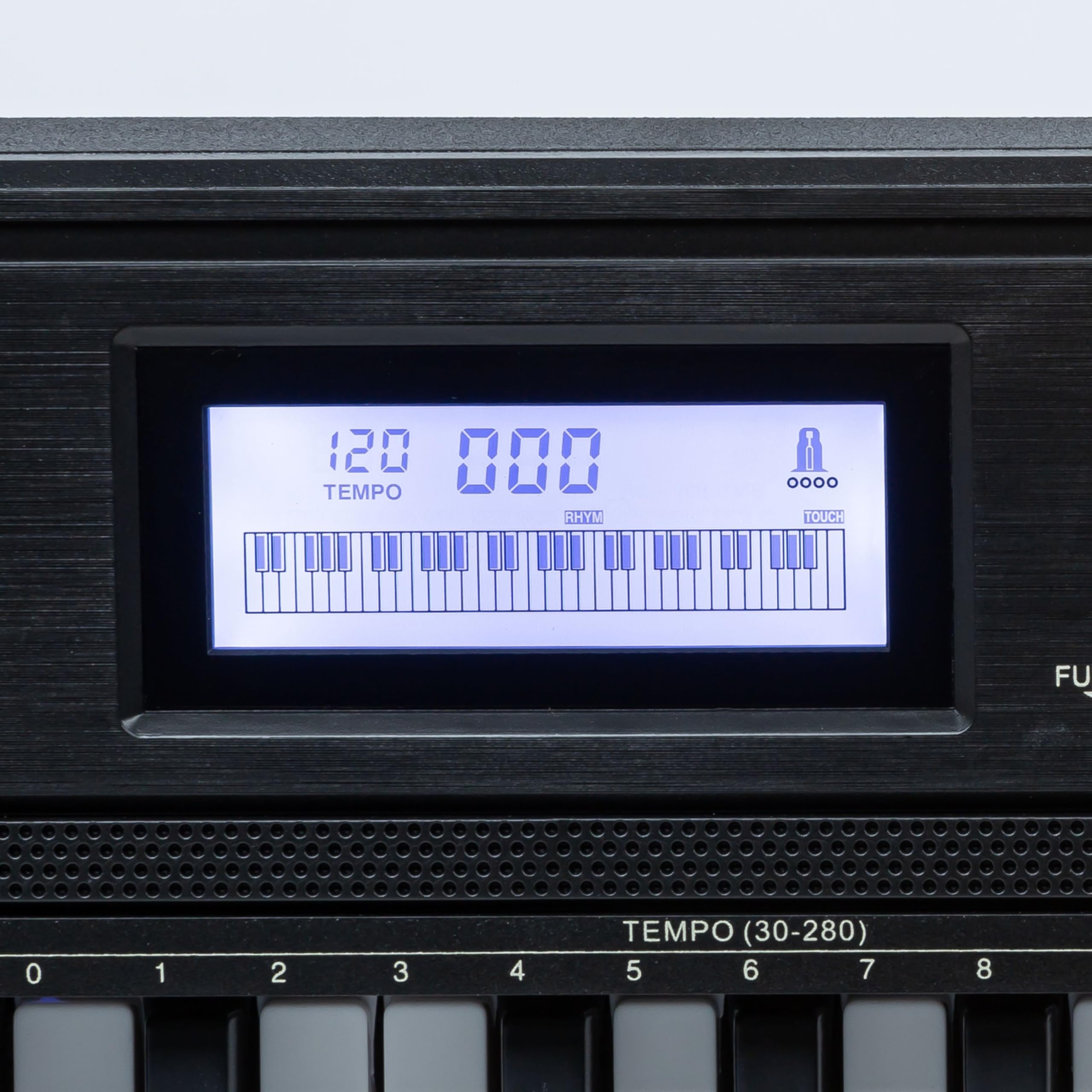 PK361 Home Keyboard: Das Musikwunder – 61 MidSize-Tasten, 430 Sounds, 300 Rhythmen, Perfekt für Einsteiger