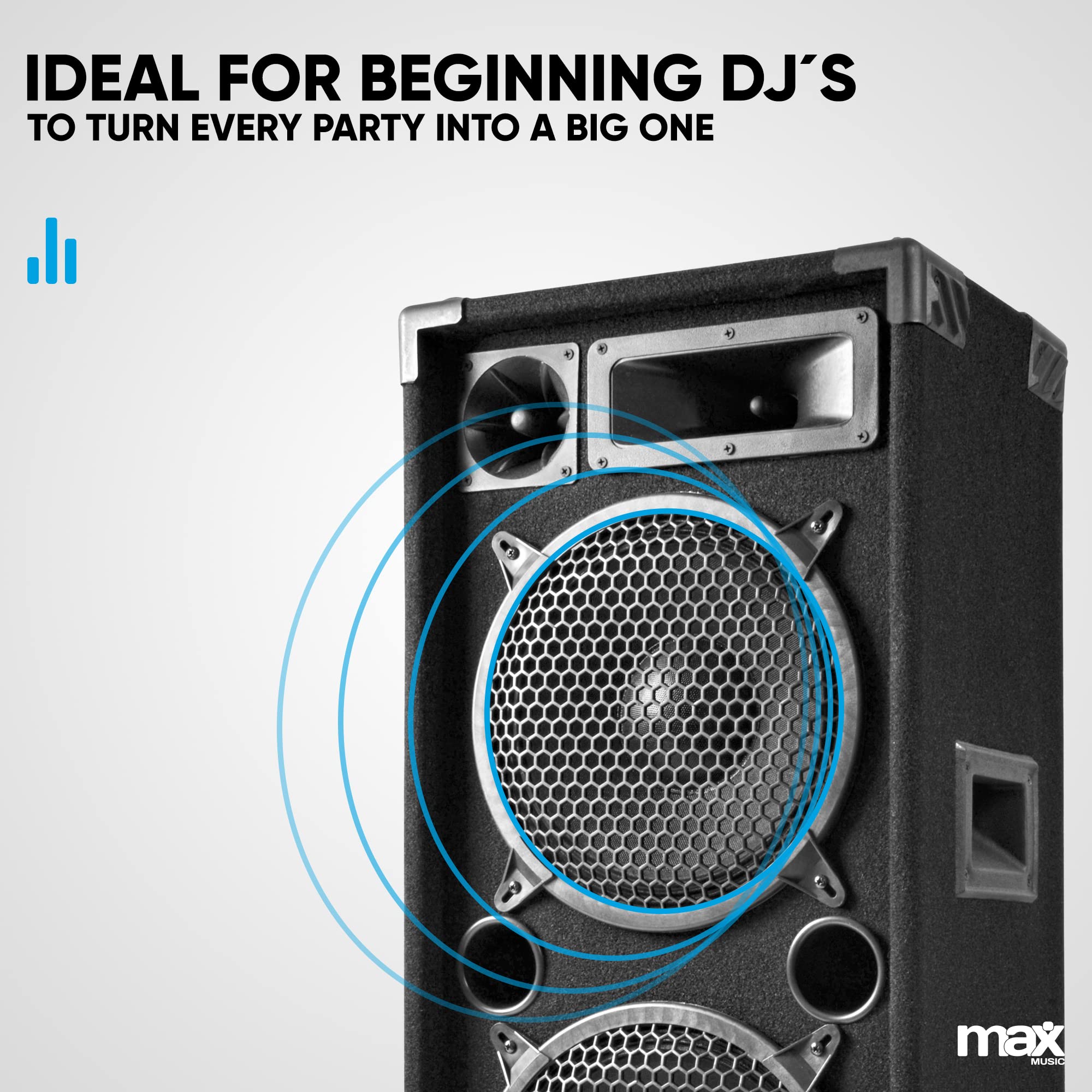 Altavoces Home Cinema 51 VidaXL Escenario Profesional Hifi 1000 W