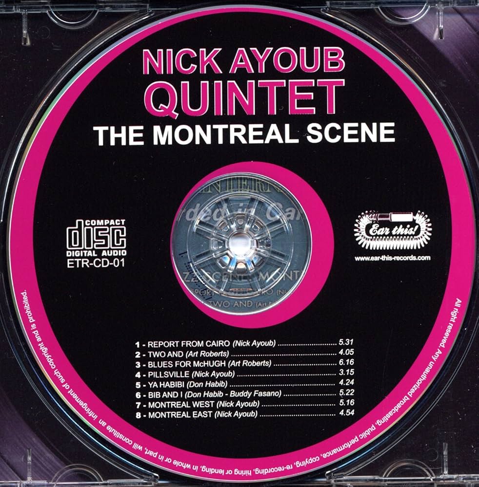 [レコード] MONTREAL SCENE NICK AYOUB LP Nick Ayoub Quintet – The Montreal Scene – Vinyl (LP, Album
