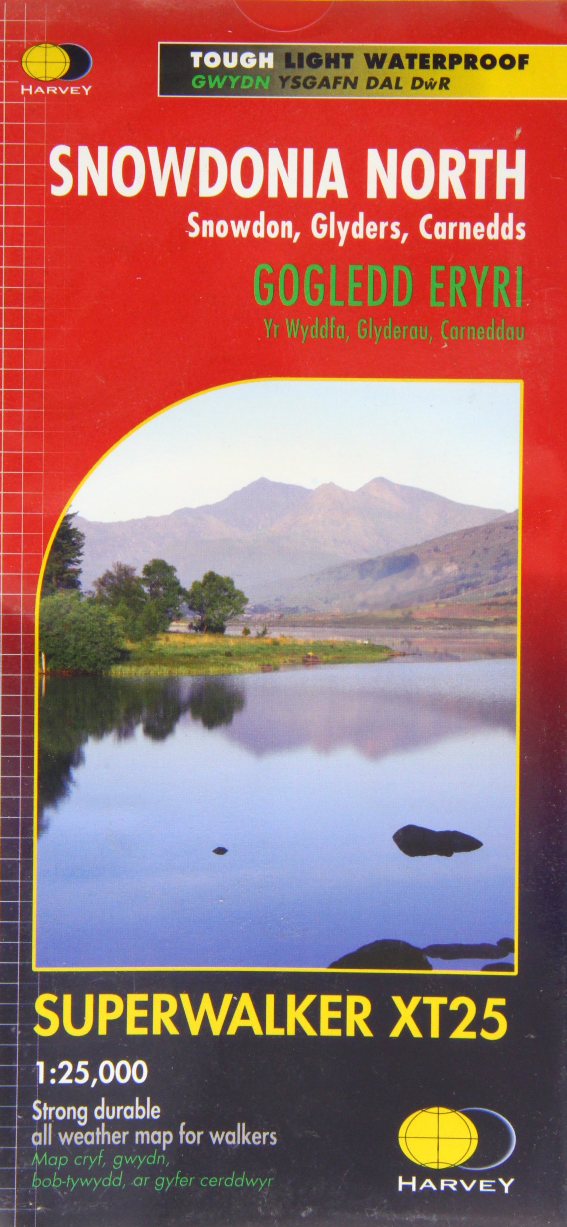 Snowdonia North Superwalker Map -