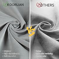 Vista 93 de koorlian Base de cama Queen con cabecero, base de cama tapizada ajustable con puertos tipo C y USB, cabecera de almacenamiento con respaldo de ala