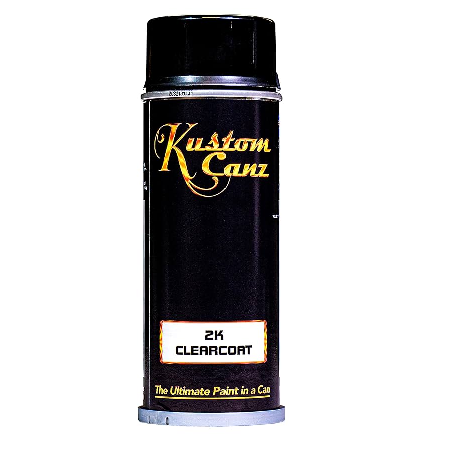 Amazon.com: Kustom Canz 2K Clear Coat - 13.5oz Aerosol Can