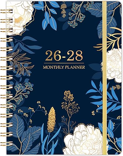 Miniatura 1 de Agenda mensual 2024-2027, agenda mensual de 3 años 2024-2027, planificador mensual académico, julio 2024 a junio 2027, 6.3 x 8.4 pulgadas, pestañas