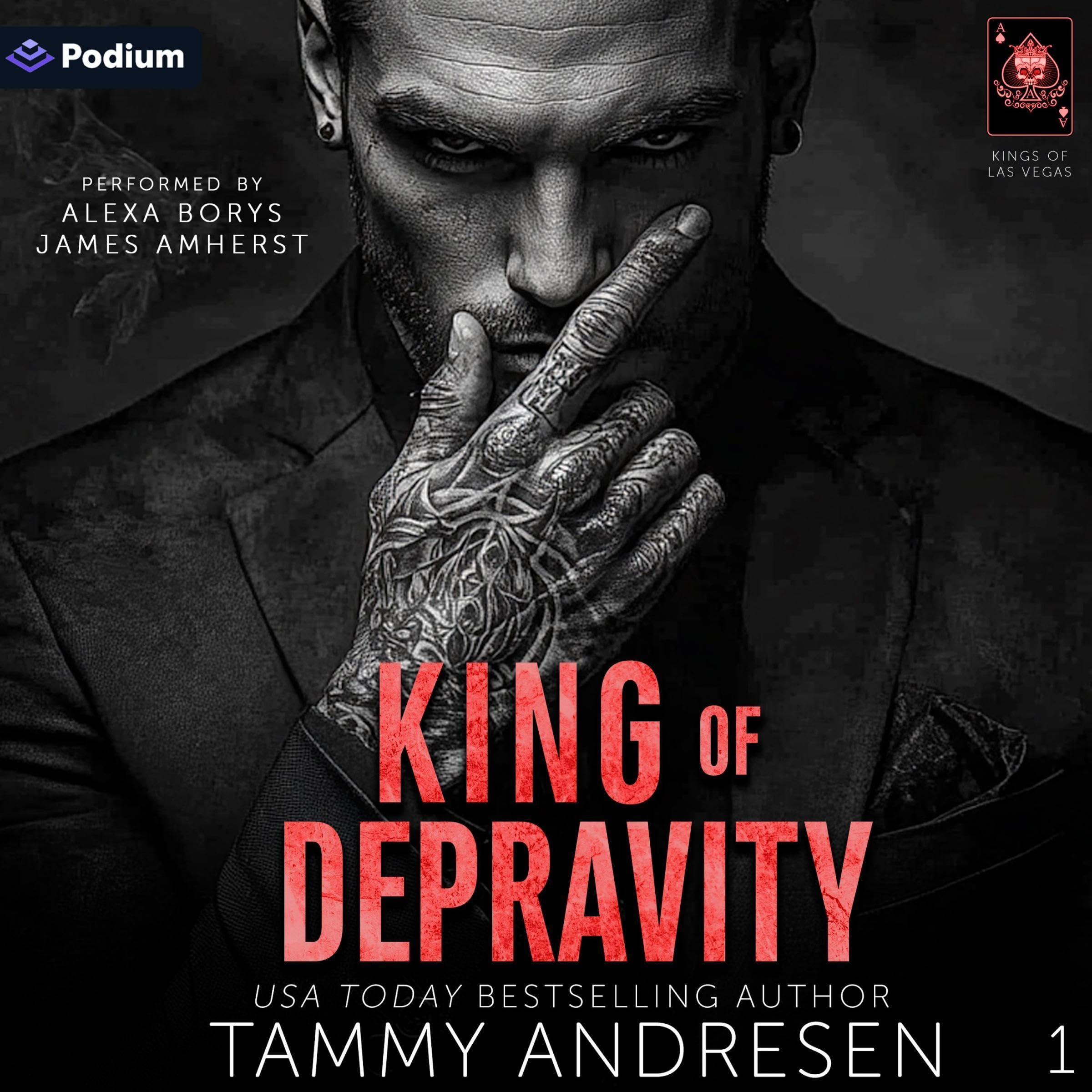 Cover art for King of Depravity