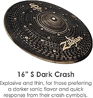 Vista 4 de Zildjian Paquete de platillos S Dark de 5 piezas