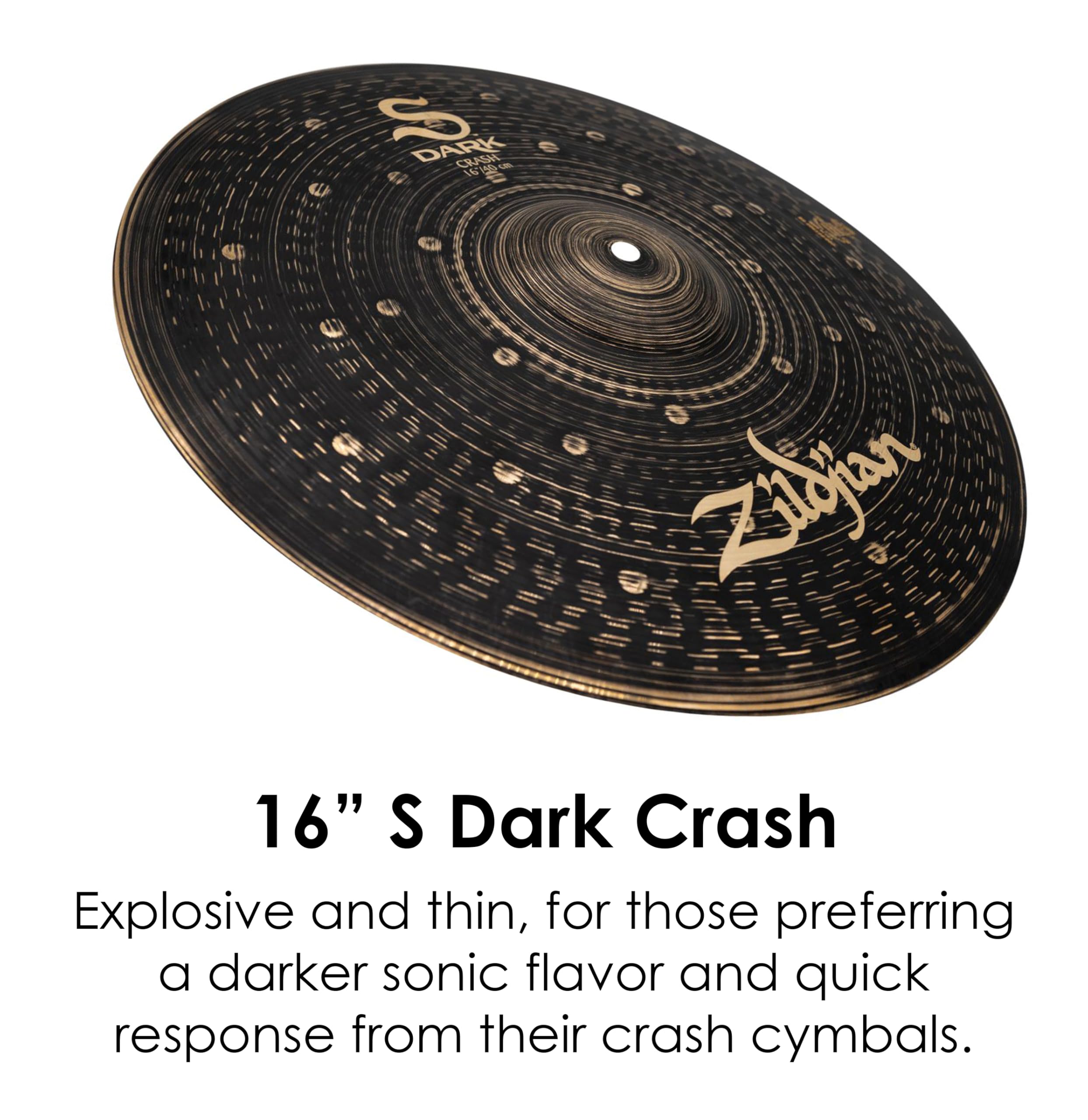 Zildjian S Dark 5-piece Cymbal Pack