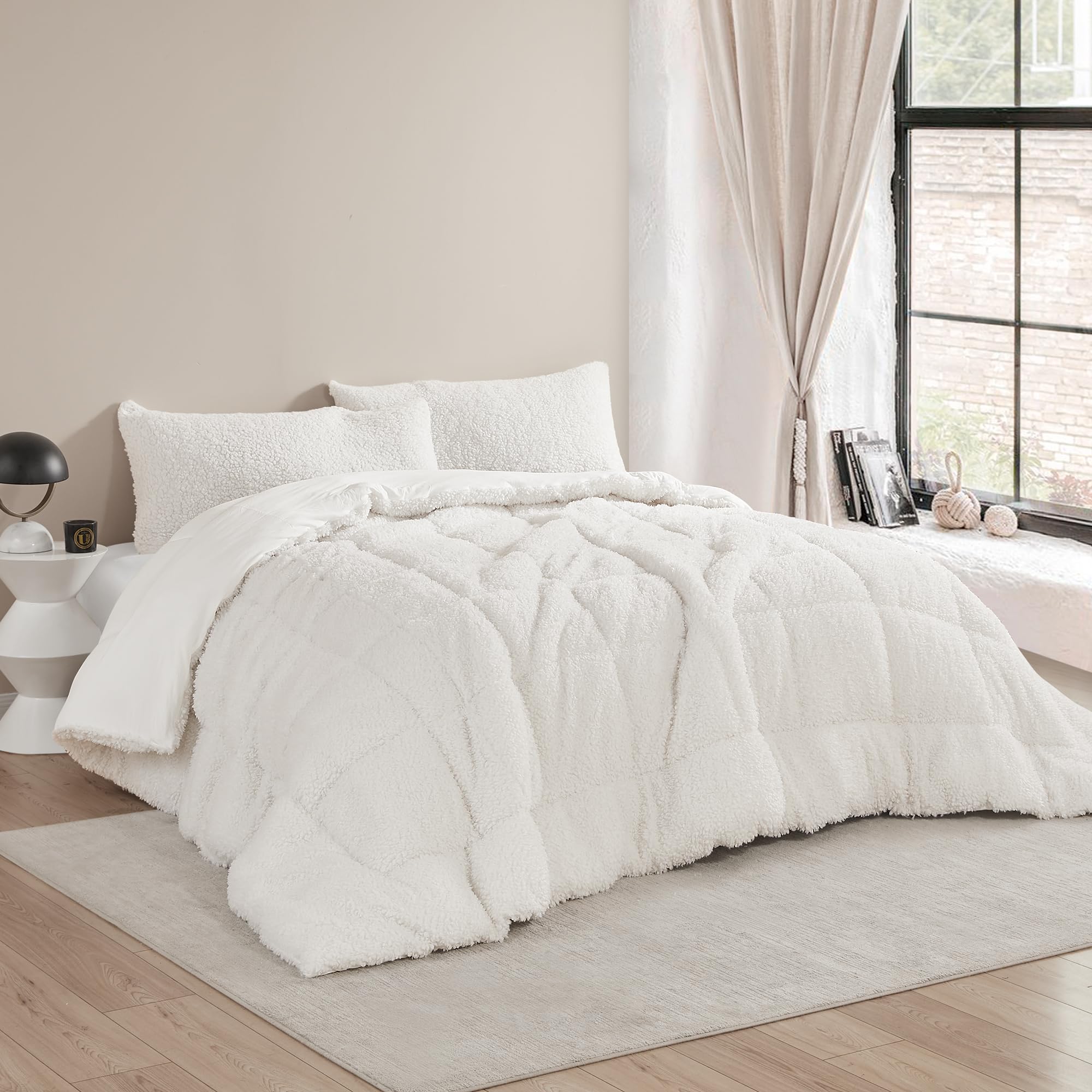 Byourbed Cotton Candy - Coma Inducer® Oversized King Comforter - Marshmallow White