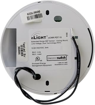 Sensor Switch NCMR-PDT-10 nLight Ext. Dual-Tech Occupancy Senor, 120/277/347V