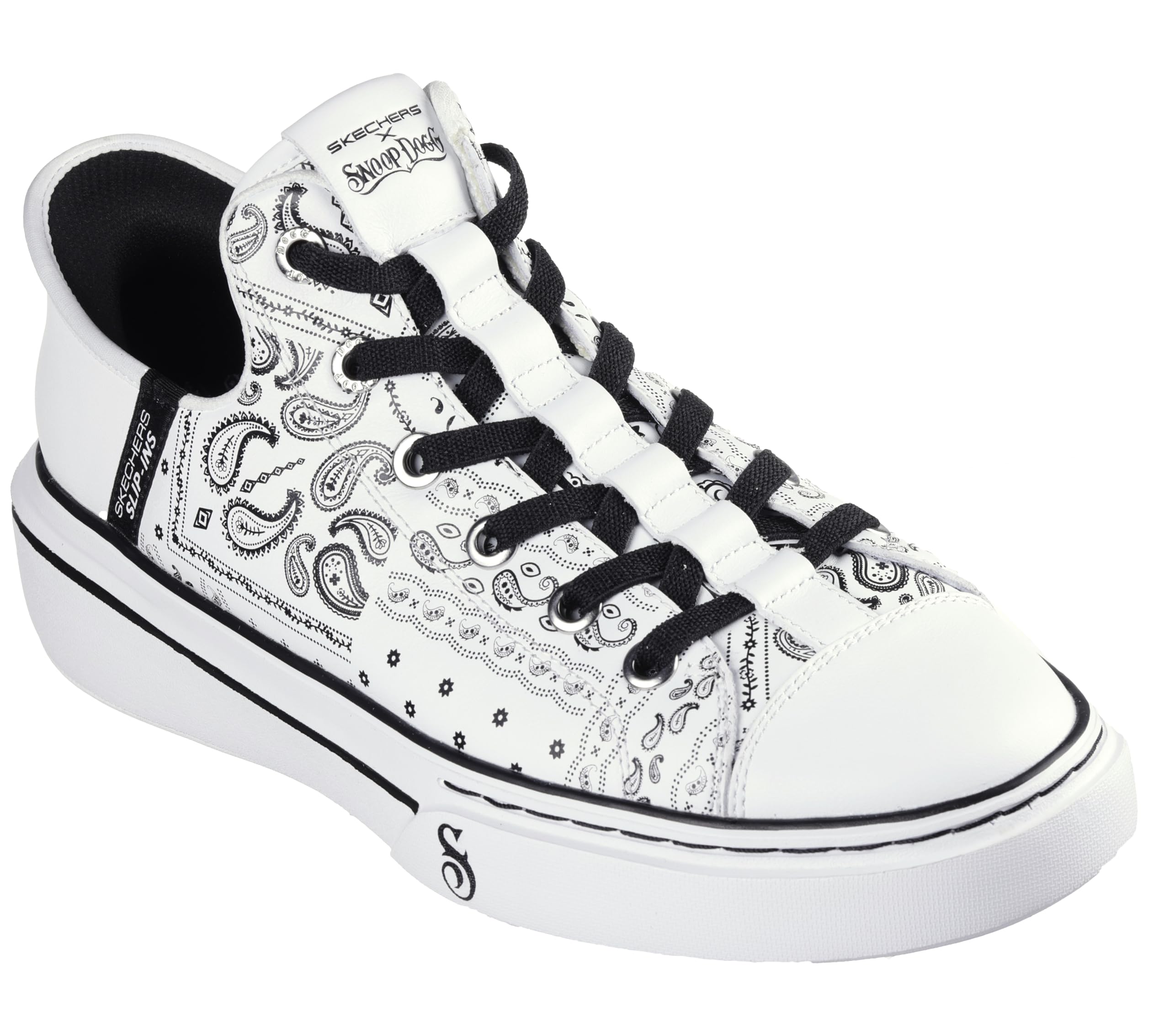 Skechers Tênis masculino Snoop Dogg:Snoop One-Og Hands Free Slip